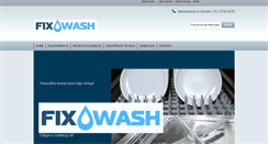 Desktop Screenshot of fixwash.com.br