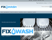 Tablet Screenshot of fixwash.com.br